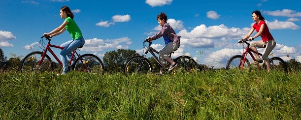 Bike Rides Proporcionar Ejercicio tiempo que se mejora la salud común