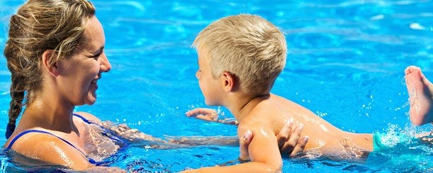 Swimming strengthens joints and relieves pan